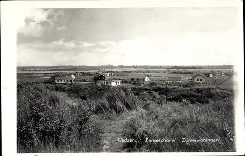 Ak Cadzand Zeeland Niederlande, Panseschorre, Zomerwoningen