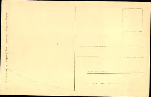 Ak Landau in der Pfalz, Partie an 44
