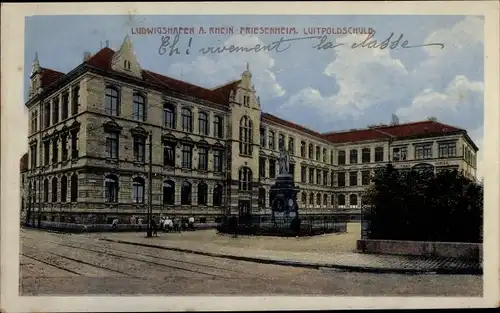 Ak Friesenheim Ludwigshafen am Rhein, Luitpoldschule