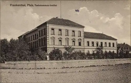 Ak Frankenthal in der Pfalz, Taubstummen-Institut