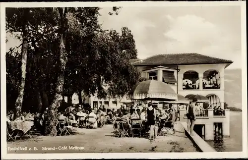 Ak Radolfzell am Bodensee, Strand-Cafe Mettnau