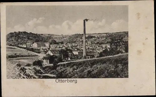 Ak Otterberg in der Pfalz, Totalansicht, Schornstein