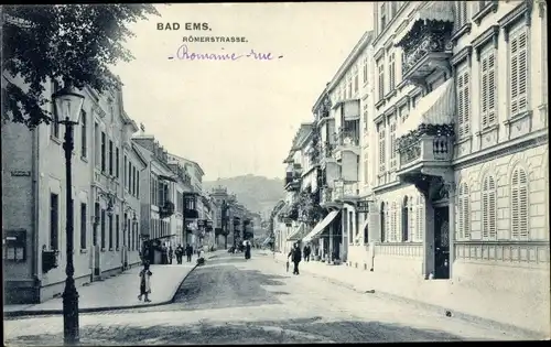 Ak Bad Ems an der Lahn, Römerstraße