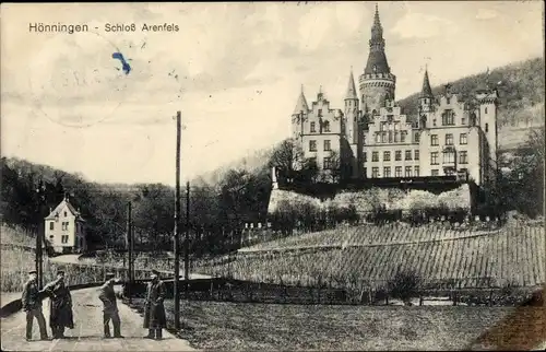 Ak Bad Hönningen am Rhein, Schloss Arenfels