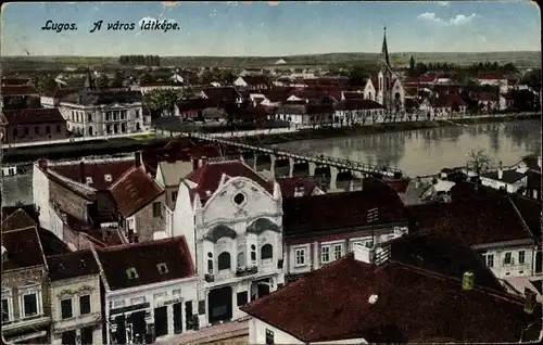 Ak Lugoj Lugosch Lugos Rumänien, A varos latkepe