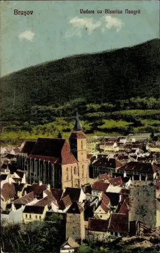 Ak Brașov Brassó Kronstadt Rumänien, Biserica Neagra