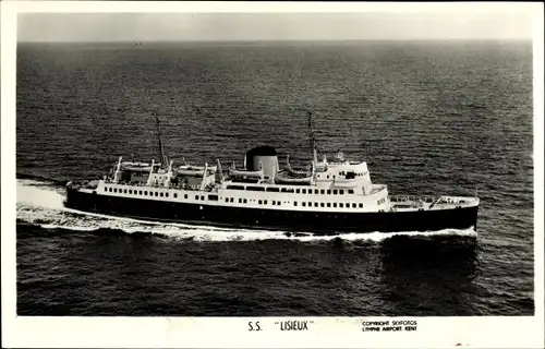 Ak Dampfer SS Lisieux, Fährschiff, SNCF