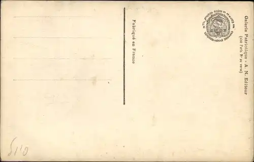 Ak König Georg V von Großbritannien, Portrait in Uniform