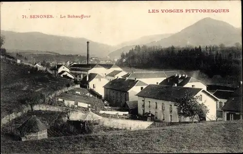Ak Senones Lothringen Vosges, Le Schauffour, Blick auf den Ort