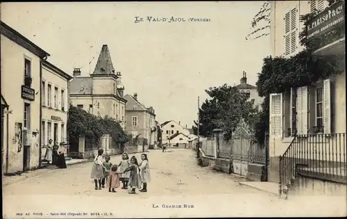 Ak Le Val d'Ajol Lothringen Vosges, La Grande Rue