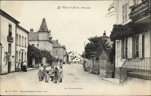Ak Le Val d'Ajol Lothringen Vosges, La Grande Rue