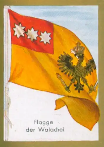 Sammelbild Ulmenried Fahnenbild Nr. 230, Flagge der Walachei