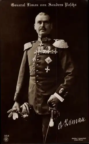 Ak General Liman von Sanders Pascha, Portrait