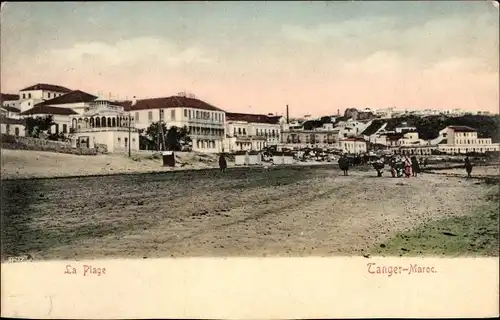Ak Tanger Marokko, La Plage