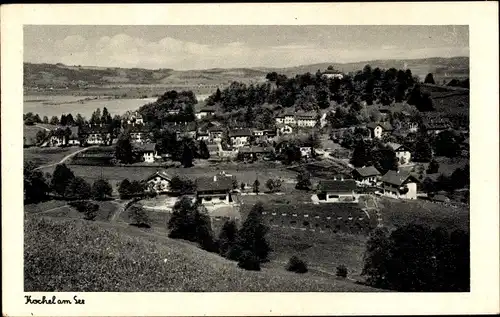 Ak Kochel am See in Oberbayern, Panorama