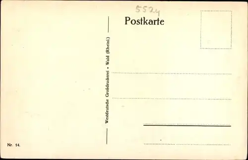 Ak Sankt Thomas in der Eifel, Panorama