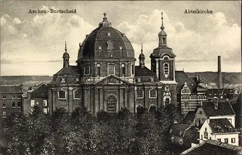 Ak Burtscheid Aachen Nordrhein Westfalen, Abteikirche