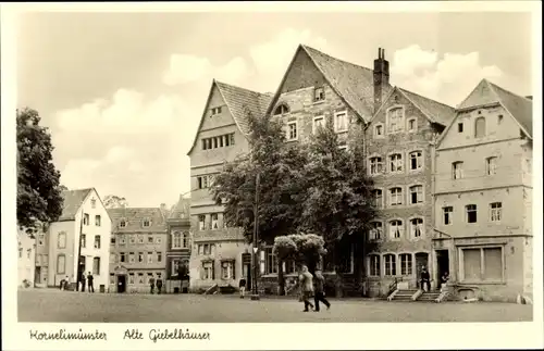 Ak Cornelimünster Kornelimünster Aachen in Nordrhein Westfalen, Alte Giebelhäuser