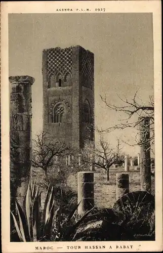Ak Rabat Marokko, Tour Hassan