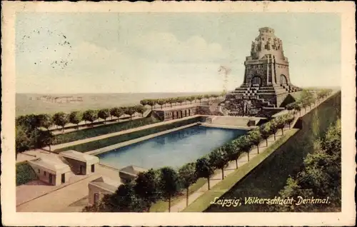 Ak Leipzig, Völkerschlachtdenkmal