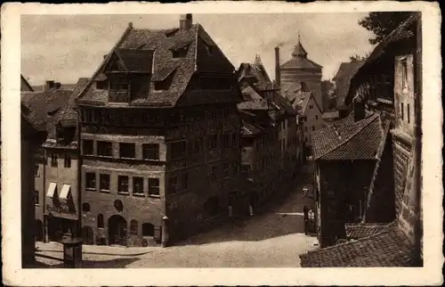 Ak Nürnberg in Mittelfranken, Albrecht Dürer Haus