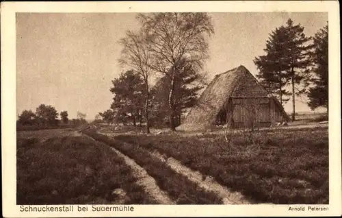 Ak Egestorf Niedersachsen, Schnuckenstall bei Sugermühle