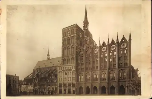 Ak Stralsund in Vorpommern, Rathaus