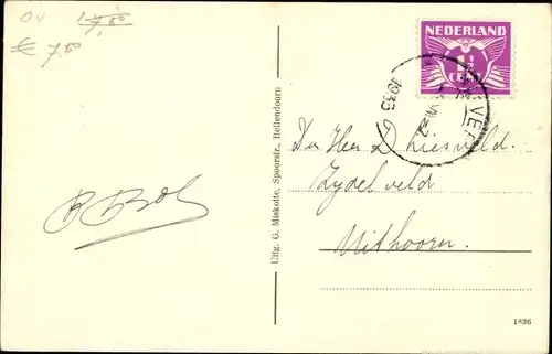 Ak Hellendoorn Overijssel, Ingang Dorp