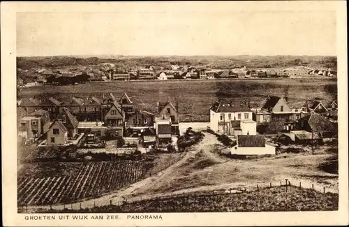 Ak Wijk aan Zee Beverwijk Nordholland Niederlande, Panorama