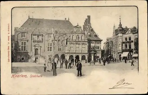 Ak Haarlem Nordholland Niederlande, Stadhuis