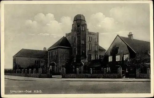 Ak IJmuiden Ymuiden Velsen Nordholland, H.B.S., Hogereburgerschool