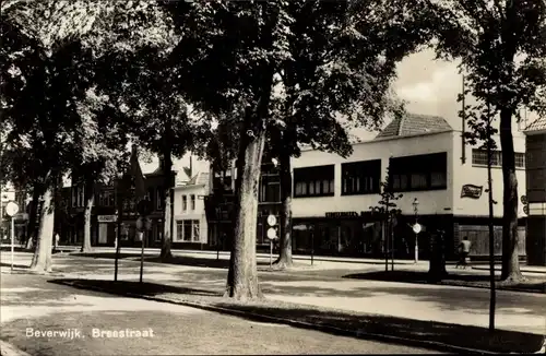 Ak Beverwijk Nordholland Niederlande, Breestraat