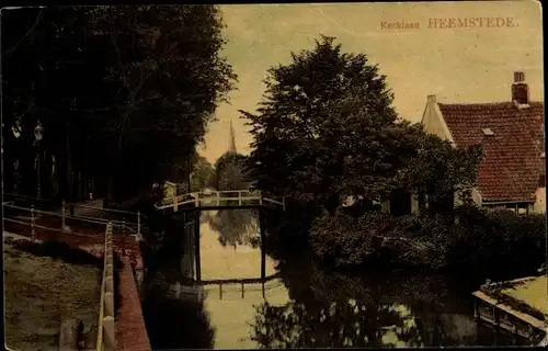 Ak Heemstede Nordholland Niederlande, Kerklaan