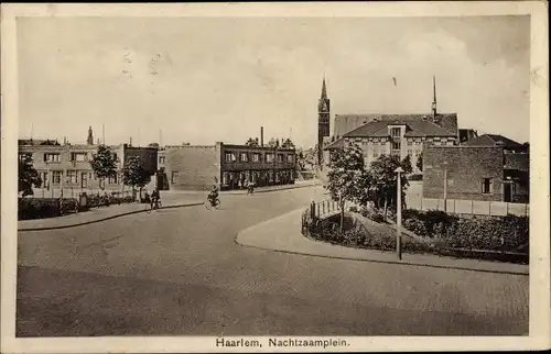 Ak Haarlem Nordholland Niederlande, Nachtzaamplein