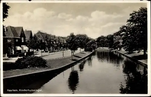 Ak Haarlem Nordholland Niederlande, Kinderhuissingel