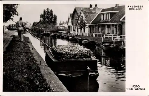 Ak Aalsmeer Nordholland Niederlande, Transport van Bloemen naar de Veiling