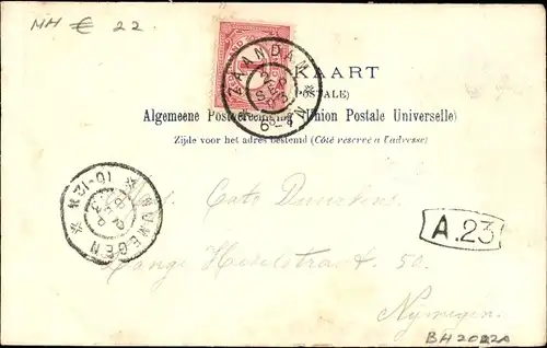 Ak Zaandam Zaanstad Nordholland, Windmühlen