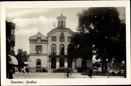 Ak Zaandam Zaanstad Nordholland, Stadhuis