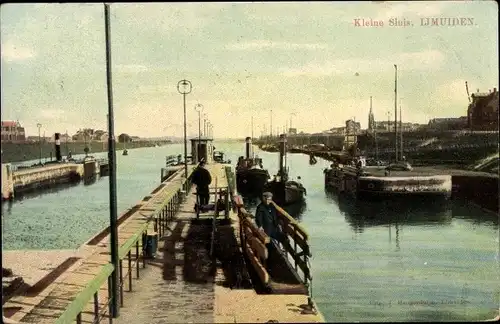 Ak IJmuiden Ymuiden Velsen Nordholland, Kleine Sluis