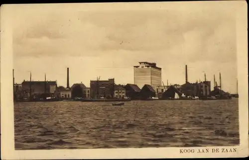 Ak Koog aan de Zaan Nordholland Niederlande, Olie Fabriek