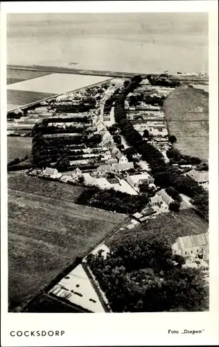 Ak De Cocksdorp Texel Nordholland Niederlande, Panorama