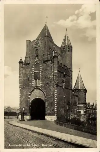 Ak Haarlem Nordholland Niederlande, Amsterdamsche Poort