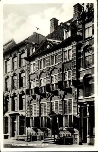 Ak Amsterdam Nordholland Niederlande, Rembrandtshuis