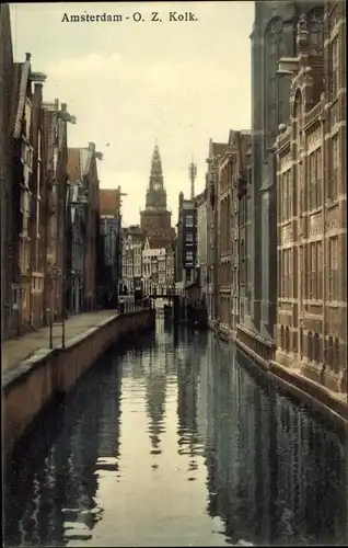 Ak Amsterdam Nordholland Niederlande, O.Z. Kolk