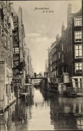 Ak Amsterdam Nordholland Niederlande, O.Z. Kolk