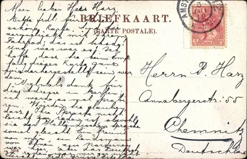 Ak Amsterdam Nordholland Niederlande, Kolkje