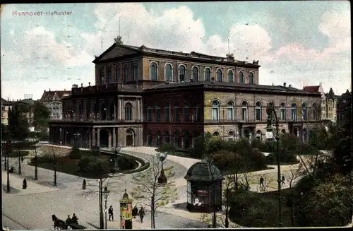 Ak Hannover in Niedersachsen, Hoftheater