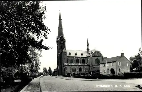 Ak Opmeer Nordholland, Spanbroek, R.K. Kerk