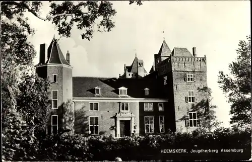 Ak Heemskerk Nordholland, Jeugdherberg Assumburg