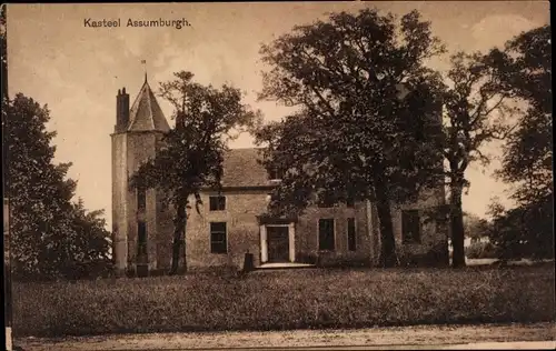 Ak Heemskerk Nordholland, Kasteel Assumburg